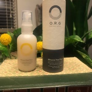 O.R.G face peel
